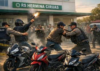 RS Hermina Ciruas Tolak Komentari Parkiran Rumah Sakit Jadi Tempat Penyimpanan Barang Bukti Curanmor
