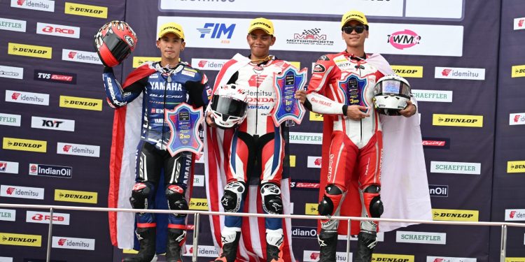 Aksi Kencang Pebalap Astra Honda Taklukkan Podium ARRC Sepang