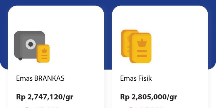 Harga Emas Antam Hari Ini 23 April 2026 Anjlok Rp 25.000 per Gram!