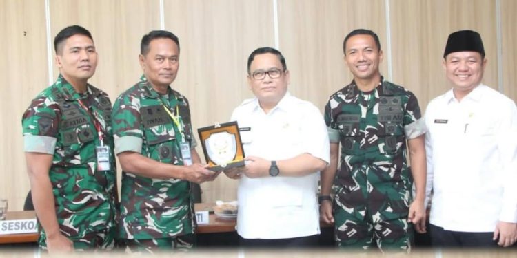 Wakil Bupati Lebak Sambut Audiensi Peserta KKL Pasis Dikreg LXVII Seskoad