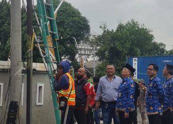 Relokasi Kabel Udara di Cilegon Segera Rampung, 900 Tiang Provider Ditargetkan Bersih dari Jalan Protokol