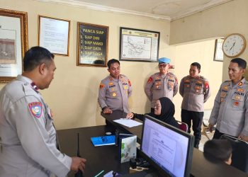 Cek Kesiapan Personel dan Layanan Publik, Kapolres Serang Sidak Polsek Cikande