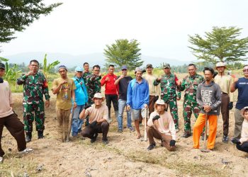TMMD ke-128, Kodim Cilegon Garap Lahan Tidur di Bulakan untuk Ketahanan Pangan