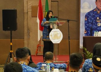 KORPRI Kabupaten Tangerang saat menggelar Rapat Kerja (Raker) Tahun 2025, Kamis 16 April 2026.