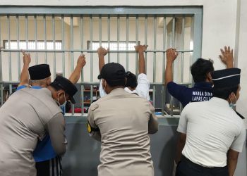 Sidak Gabungan Lapas Cilegon
