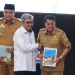 Bupati Tangerang, Maesyal Rasyid saat menghadiri peluncuran Buku Panduan dan Bahan Ajar Pendidikan Anti Korupsi, Senin 11 Mei 2026.