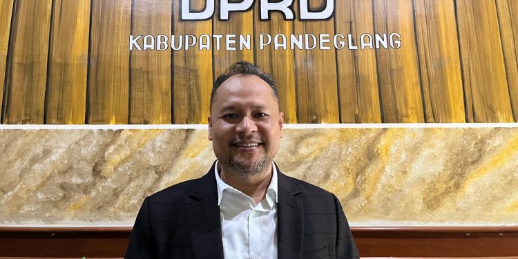 Ketua Komisi II DPRD Kabupaten Pandeglang Yangto.