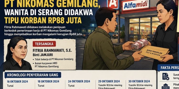 Tujuh Calon Tenaga Kerja PT Nikomas Gemilang Ditipu, Kerugian Rp 88 Juta