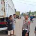 Antisipasi Kecelakaan Lalu Lintas, Satlantas Polres Serang Tegur Sopir Truk yang Parkir di Bahu Jalan Ciruas
