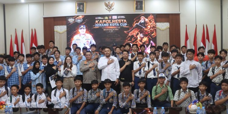 HUT Bhayangkara ke-80, Wakapolresta Serang Kota Buka Turnamen MLBB Kapolresta Cup