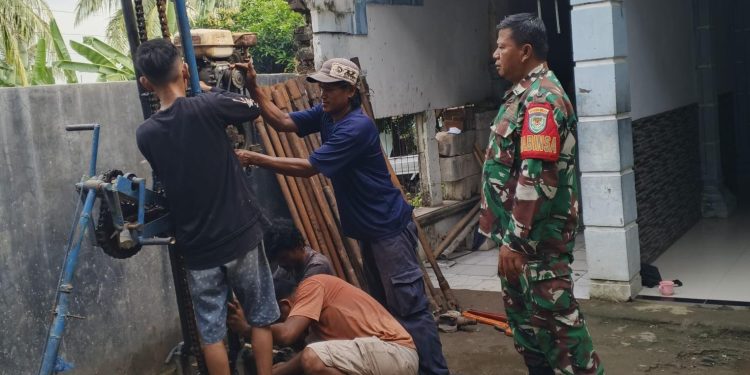 TMMD Kodim Cilegon Hadirkan Air Bersih untuk 150 Santri di Ponpes Al Mu’tiya
