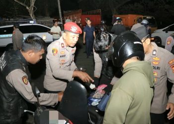 Polres Metro Tangerang Kota Tangkap Pengedar Sabu Saat Patroli Gabungan