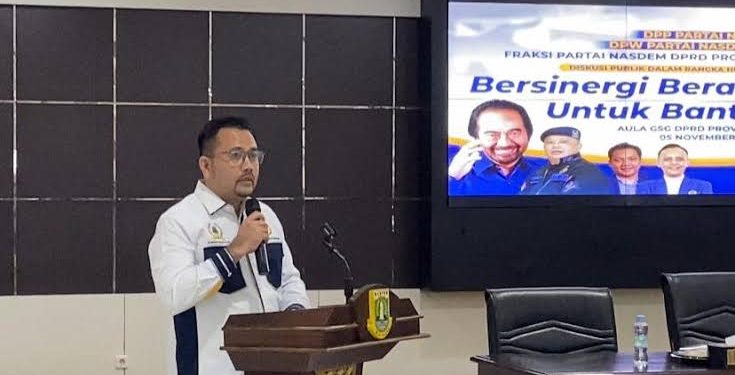 NasDem Minta Pemprov Banten Cari Sumber PAD Baru, Jangan Bergantung pada Pajak Kendaraan Bermotor