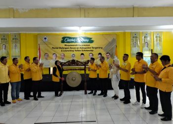 Golkar Kabupaten Tangerang Rampungkan Muscam Lebih Cepat