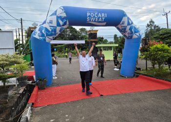 Wakapolresta Serang Kota Ikuti Pancasila Run Kodim 0602/Serang