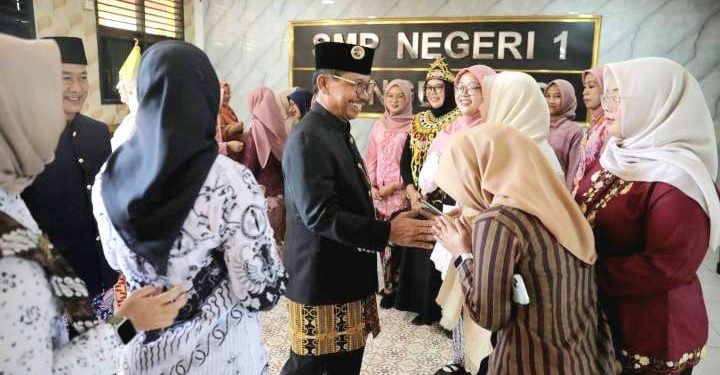 Walikota Tangerang Sachrudin di Peringatan Hardiknas 2026.