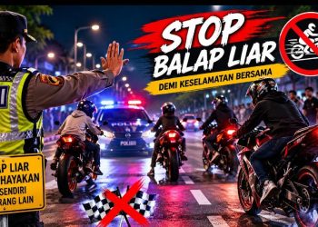 Demi Keselamatan Bersama, Polda Banten: Setop Balap Liar