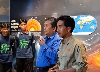 Kepala Disparbud Terima Kunjungan Guru dan Siswa SMAN 1 Pandeglang di PIG Geopark Ujung Kulon