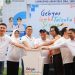 Mendikdasmen Abdul Mu’ti, Gubernur Banten Andra Soni, serta para pejabat lainnya saat pembukaan Gebyar Lomba Talenta Siswa 2026 O2SN, FLS3N, dan LKS di Stadion Benteng Reborn, Kota Tangerang, Sabtu (9/5/2026). Kegiatan itu juga dirangkaikan dengan Deklarasi Budaya Sekolah Aman dan Nyaman serta peluncuran Adiwiyata SMA, SMK, dan SKh se-Provinsi Banten