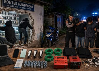 Konter HP di Blokang Dibobol Maling, Dua Pelaku Ditangkap