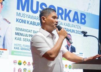 Popda XII Banten 2026: KONI Kabupaten Serang Optimistis Raih Posisi Tiga Besar 