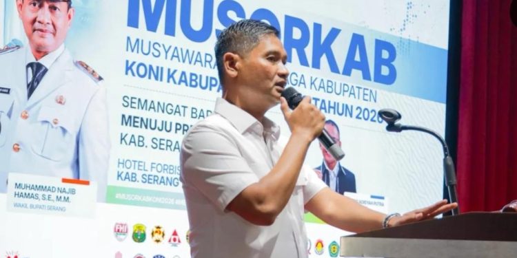 Popda XII Banten 2026: KONI Kabupaten Serang Optimistis Raih Posisi Tiga Besar 