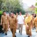 Gubernur Banten Andra Soni memonitoring pelaksanaan SPMB di SMAN 1 Rangkasbitung, Kabupaten Lebak, Senin 22 Juni 2026.