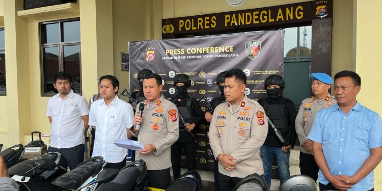 Komplotan Curanmor Ditangkap, Satu Pelaku Ditembak