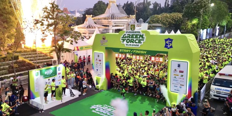 Surabaya Green Force Run 2026 Diikuti 6.000 Pelari dari 10 Negara, Tegaskan Surabaya sebagai Destinasi Sport Tourism
