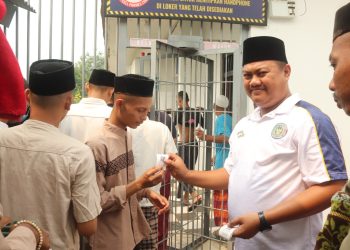 Lapas Kelas IIA Serang Bagikan Voucher Wartelsus Gratis, WBP Bisa Menjalin Silaturahmi dengan Keluarga