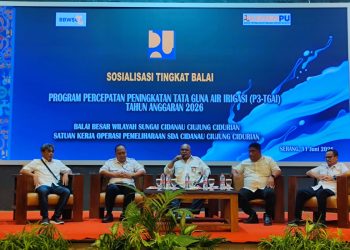 BBWSC3 Sosialisasikan Program P3-TGAI 2026 di 144 Lokasi