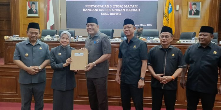 Pemkab Serang Usulkan 3 Raperda ke DPRD, Mulai Dari Raperda PBG Hingga Kenaikan Status BKPSDM