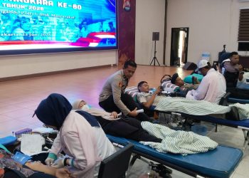 Sambut Hari Bhayangkara ke-80, Polda Banten Gelar Khitanan Massal, Donor Darah dan Bakti Kesehatan Gratis