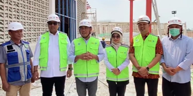 Bupati Pandeglang dan Anggota Komisi X DPR RI Tinjau Pembangunan Sekolah Rakyat di Cadasari