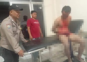 Diduga Bobol Indomaret di Kibin Serang, Satu Pelaku Babak Belur Diamuk Massa