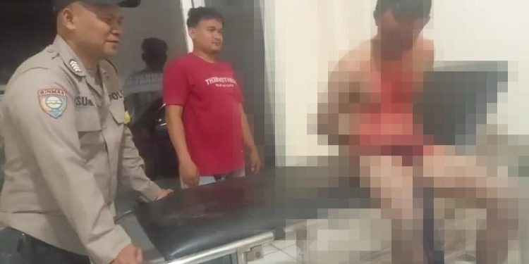 Diduga Bobol Indomaret di Kibin Serang, Satu Pelaku Babak Belur Diamuk Massa