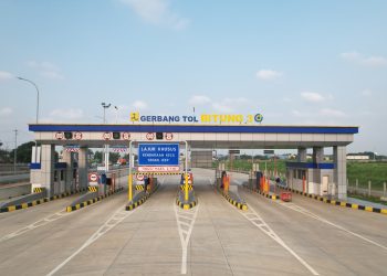 Gerbang tol Jakarta-Tangerang KM 25 menuju Paramount Petals siap-siap dibuka, Senin 8 Juni 2026.