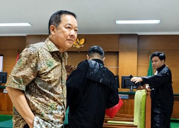 Jimmy Lie di Pengadilan Tipikor Serang