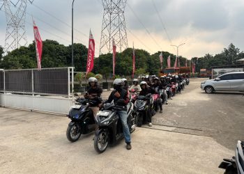 Komunitas Honda Vario Banten Jalin Kebersamaan Lewat Vario Street Nation