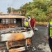 Mobil Pikap Ludes Terbakar di JLS Cilegon, Sopir Kabur Masih Diburu Polisi