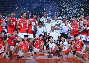 Usai Cetak Sejarah, Timnas Voli Putra Indonesia Melonjak ke Peringkat 43 Dunia FIVB