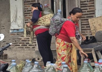 Kekeringan di Pulo Merak, Tiap Hari, Warga Butuh 30 Ribu Liter Air Bersih