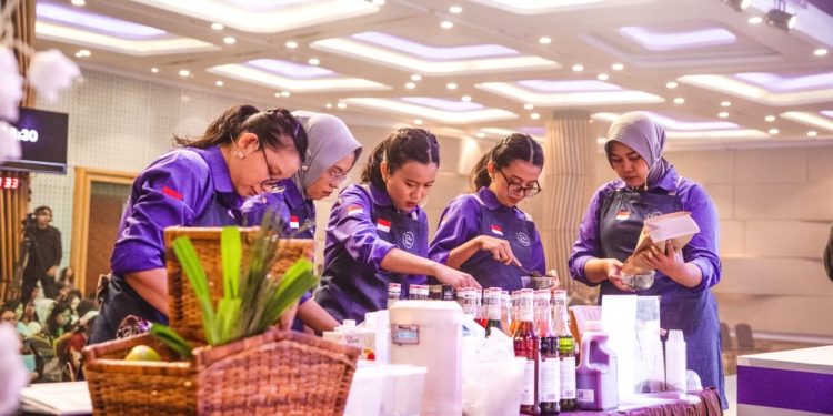 Para peserta mengikuti Chatime Tea-rista Competition 2026