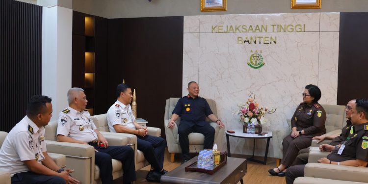 Suasana pertemuan di Kejati Banten