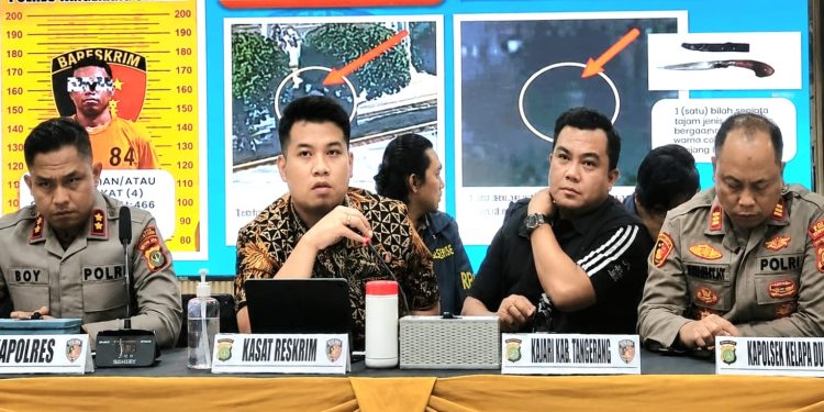 Kapolresta Tangerang Kombes Pol Andi Muhammad Indra Waspada Amirullah saat memimpin langsung pengamanan GIGSGOK Festival 2026, Sabtu 25 Juli 2026 malam.