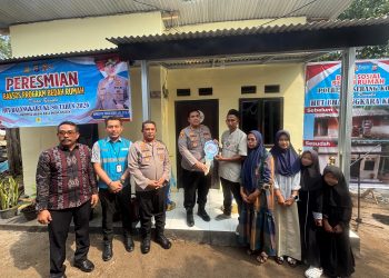 Dalam Rangka Hari Bhayangkara ke-80, Kapolresta Serang Kota Resmikan Bedah Rumah Warga di Waringinkurung