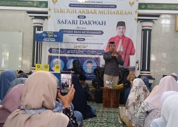 Tabligh Akbar Muharram di Masjid Al Furqon Serang, Ustaz Riza Muhammad Ajak Perkuat Keimanan