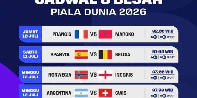 Hasil 16 Besar Piala Dunia 2026: Argentina Menang Dramatis, Swiss Singkirkan Kolombia