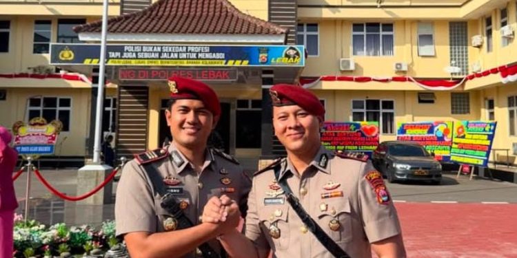 Sertijab Kasatreskrim Polres Lebak