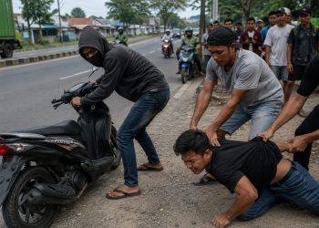 pencuri motor